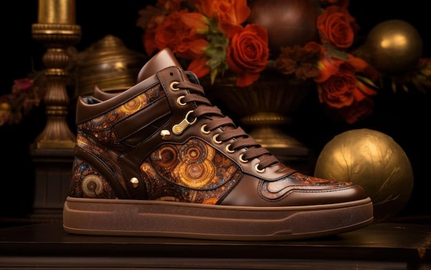 A curated display of various limited-edition luxury sneakers in pristine condition, showcasing their unique designs and colors.